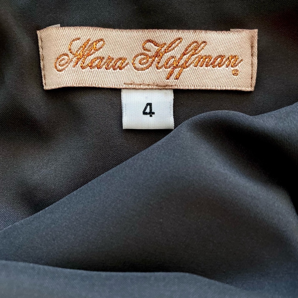 Mara Hoffman Red Silk Open String Back Mini Sheat… - image 2